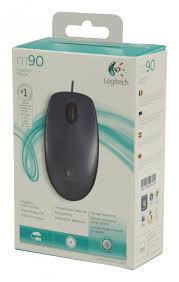 LOGITECH M90 OPTICAL MOUSE USB BLACK - RETAIL